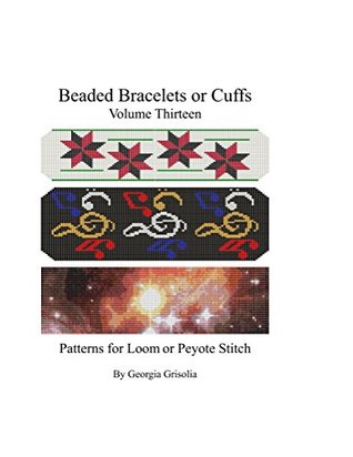 [79a10] %R.e.a.d% Beaded Bracelets or Cuffs: Bead Patterns by GGsDesigns - Georgia Grisolia !P.D.F*