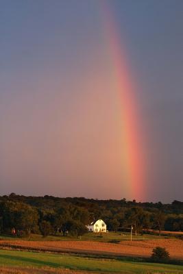 [ee4f2] @Download@ Iowa Farm with a Rainbow Journal: 150 Page Lined Notebook/Diary -  !P.D.F@