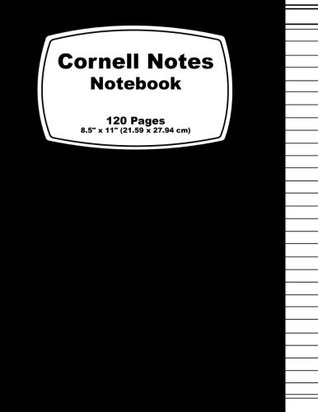[6d665] !Full% @Download~ Cornell Notes Notebook: Black Cover, Note Taking Notebook, For Students, Writers,school supplies list, Notebook 8.5 x 11 (21.59 x 27.94 cm) ,Durable Matte Cover, 120 Pages -  ^ePub!
