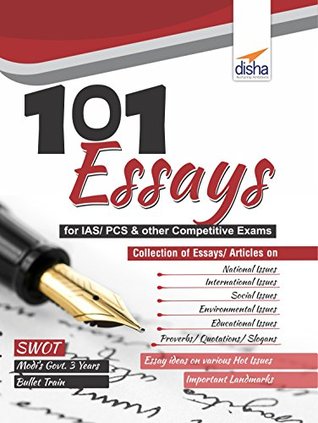 [8e291] @R.e.a.d~ 101 Essays for IAS/ PCS & other Competitive Exams - Disha Experts @PDF#