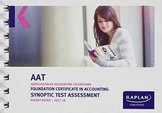 [e1feb] #Full@ %Download! Foundation Certificate in Accounting Synoptic Test Assessment - Pocket Notes - Kaplan Publishing ~e.P.u.b!