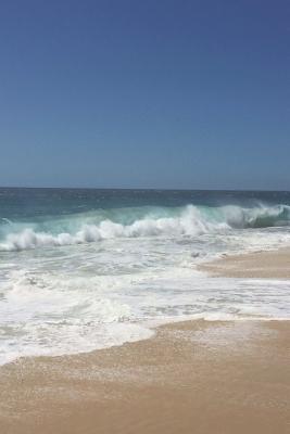 [7890b] *R.e.a.d* Beach in Los Cabos Mexico Journal: 150 Page Lined Notebook/Diary -  @e.P.u.b#