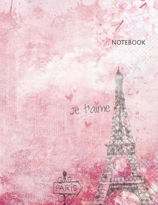 [a27d7] #Read^ %Online~ Notebook: Pink Eiffel Tower Paris - Unruled 100 Pages - Large (8.5 x 11 inches) -  @P.D.F~