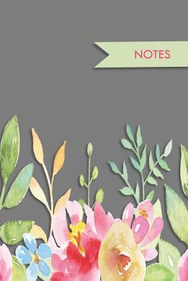 [c5021] !F.u.l.l.^ %D.o.w.n.l.o.a.d@ Notes: Grey Floral Blank Journal for Women Composition Book Blank Lined for Notes and Ideas 6x9 - Blessed Life Press ~PDF!