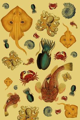 [49405] !R.e.a.d% ~O.n.l.i.n.e* Vintage Sea Life Animals: Octopus, Manta Ray Ocean Life Notebook Journal to Write in 6x9 150 Lined Pages -  !ePub%