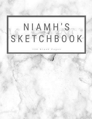 [9d112] ^R.e.a.d* @O.n.l.i.n.e^ Niamh's Sketchbook: : Personalized Marble Sketchbook with Name: 120 Pages -  ~ePub~