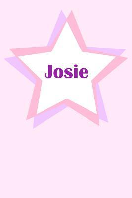 [51476] ^F.u.l.l.! !D.o.w.n.l.o.a.d# Josie: First Name Personalized Notebook. College Ruled Journal. Pastel Pink Writing Diary with Stars Pattern for Girls and Women - Namester Publishing !e.P.u.b*