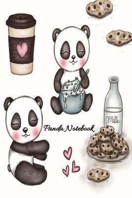 [a296d] *Download~ Panda Notebook: 6 x 9 notebook with a Panda on the cover, blank lined pages, cute gift. -  *ePub!