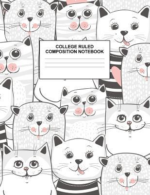 [2bcaf] @R.e.a.d* College Ruled Composition Notebook: Cute Blank Lined Journal to Write In with White Paper Rule Pages for School Subject and Writing Pad: Design Code A4 3483 - Nifty Prints *PDF~