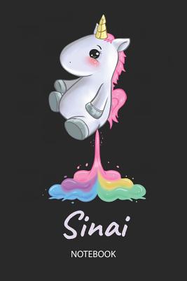 [52766] %R.e.a.d! Sinai - Notebook: Blank Ruled Personalized & Customized Name Rainbow Farting Unicorn School Notebook Journal for Girls & Women. Funny Unicorn Desk Accessories for Kindergarten, Primary, Back To School Supplies, Birthday & Christmas Gift for Women. -  #PDF%