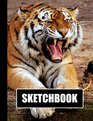 [3e3cf] #F.u.l.l.% !D.o.w.n.l.o.a.d~ Sketchbook: Tiger Cover Design - White Paper - 120 Blank Unlined Pages - 8.5 X 11 - Matte Finished Soft Cover - Etn89 Press *PDF%